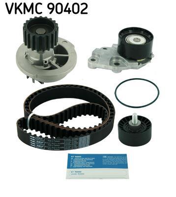 Pompe à eau + kit de courroie de distribution (Kit courroie de distribution) SKF ref. VKMC 90402